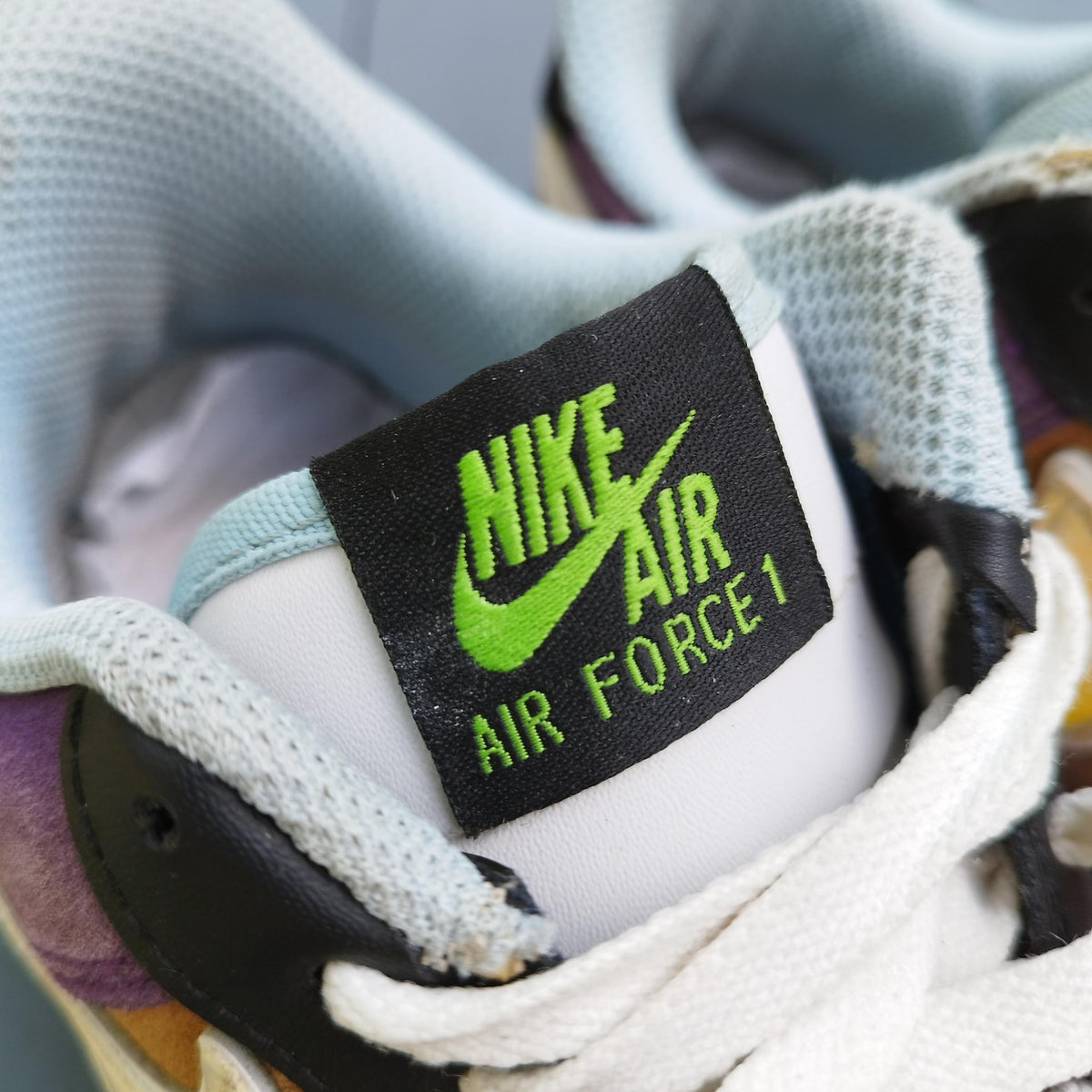 Nike Air Force 1 '07 LV8 "Los Angeles" Multi-Color Sneakers Men's US 8 / EU 41