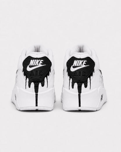 Custom Nike Air Max 90 Sneakers | Hand-Painted Drip Design | Personalized Streetwear Shoes | Retro Gift