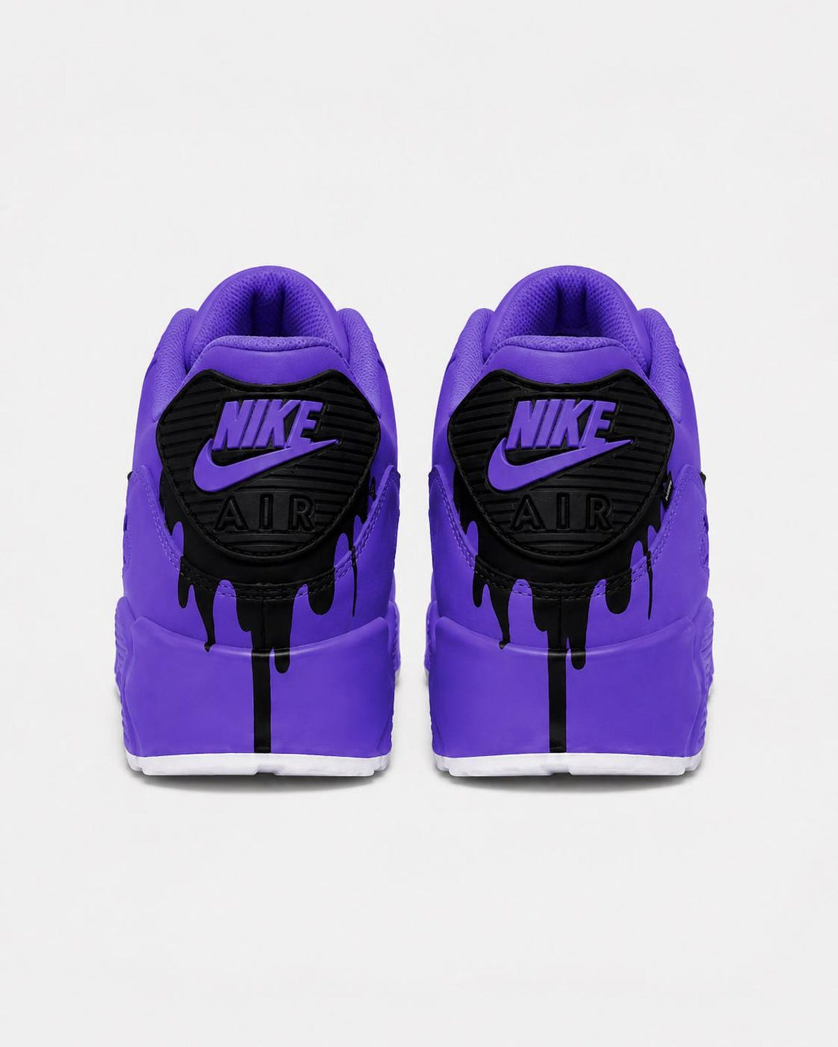 Custom Nike Air Max 90 Sneakers | Hand-Painted Drip Design | Personalized Streetwear Shoes | Retro Gift
