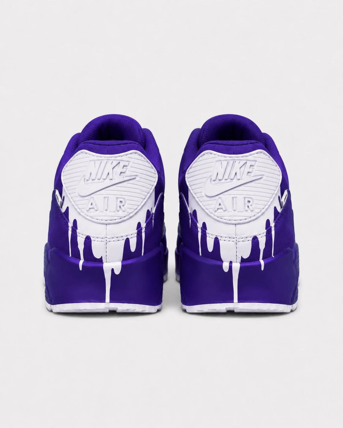 Custom Nike Air Max 90 Sneakers | Hand-Painted Drip Design | Personalized Streetwear Shoes | Retro Gift
