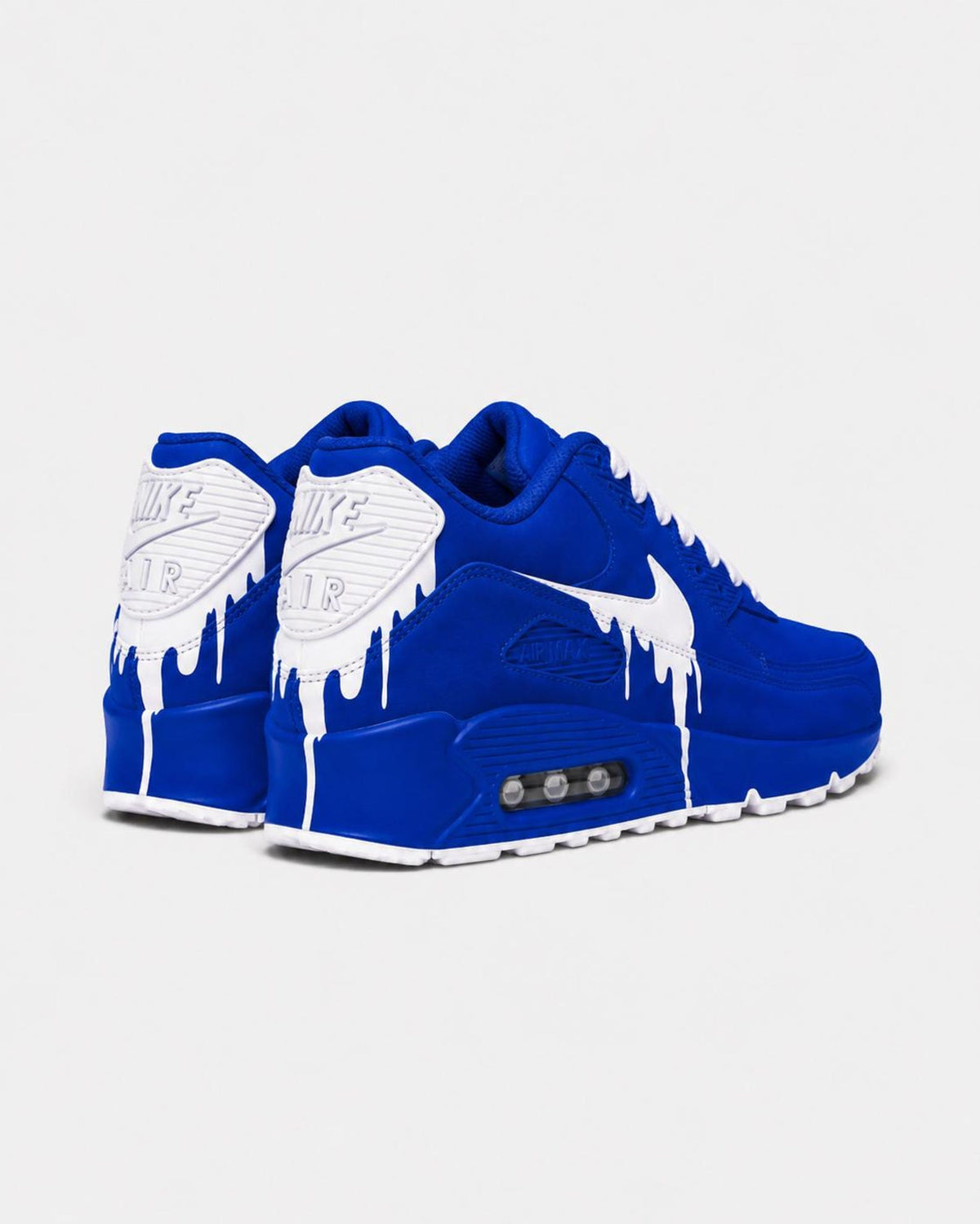 Custom Nike Air Max 90 Sneakers | Hand-Painted Drip Design | Personalized Streetwear Shoes | Retro Gift