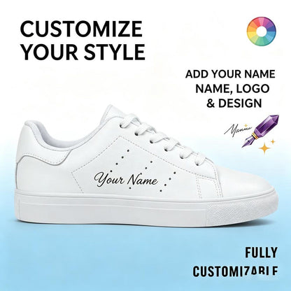 Custom Cartoon white personalized gift design wedding fashion trainers