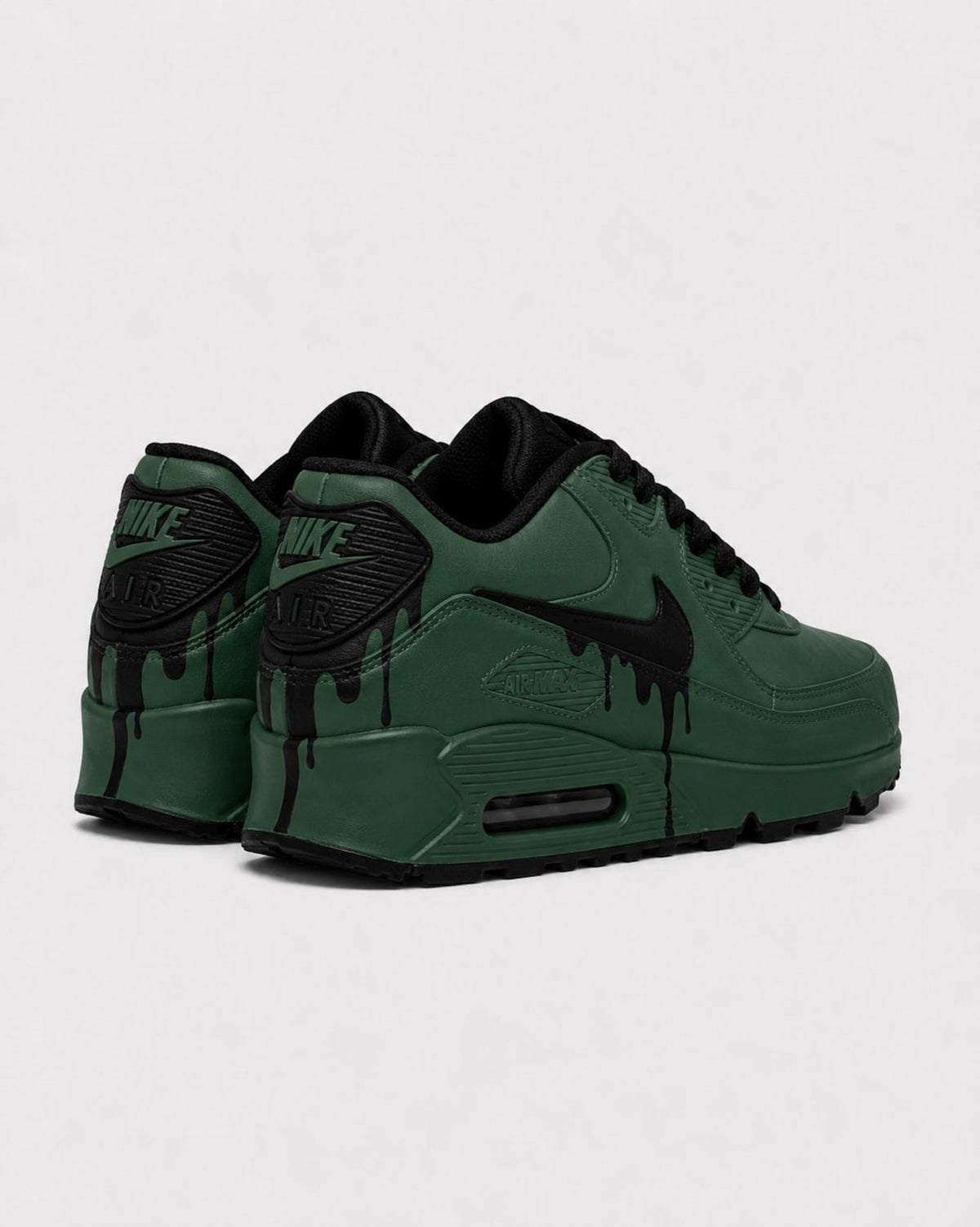 Custom Nike Air Max 90 Sneakers | Hand-Painted Drip Design | Personalized Streetwear Shoes | Retro Gift