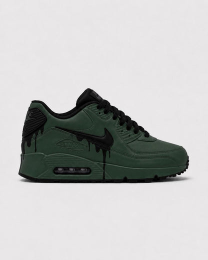 Custom Nike Air Max 90 Sneakers | Hand-Painted Drip Design | Personalized Streetwear Shoes | Retro Gift