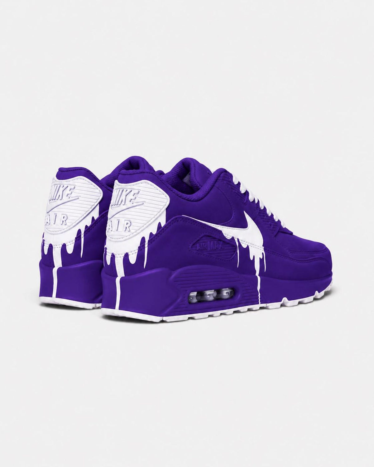 Custom Nike Air Max 90 Sneakers | Hand-Painted Drip Design | Personalized Streetwear Shoes | Retro Gift