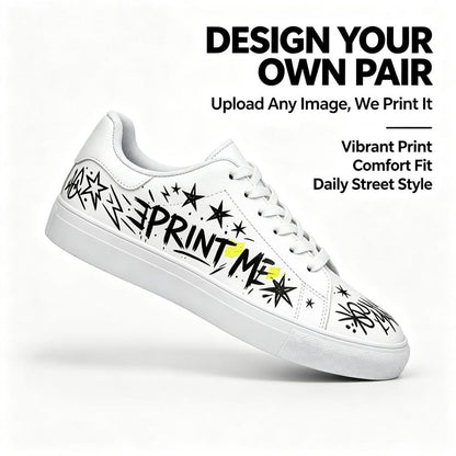 Custom Cartoon white personalized gift design wedding fashion trainers