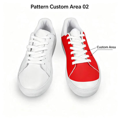 Custom Cartoon white personalized gift design wedding fashion trainers