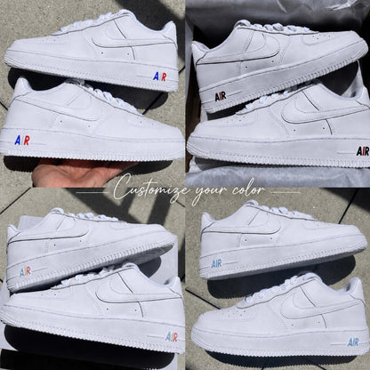 Air Force 1 Sneaker customize your Color “AIR” choose your color