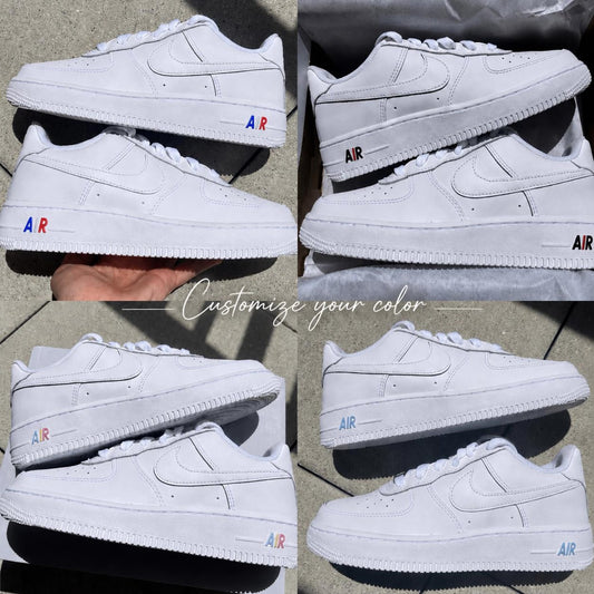 Air Force 1 Sneaker customize your Color “AIR” choose your color