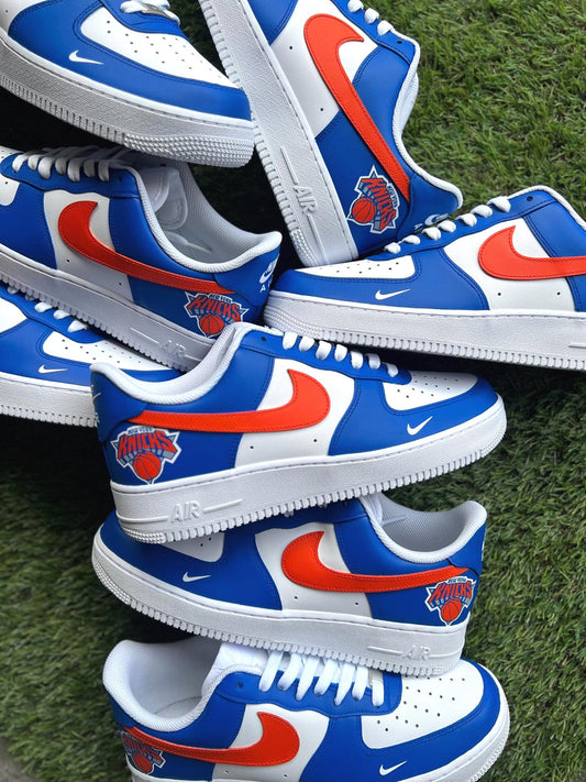 NY Knicks Custom Air Force 1