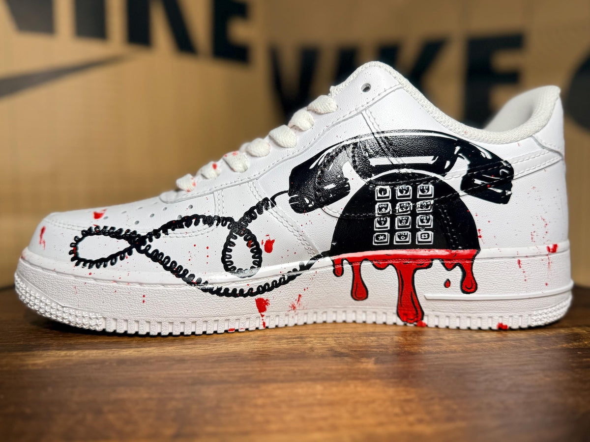 Custom Scream Nike Air Force 1s