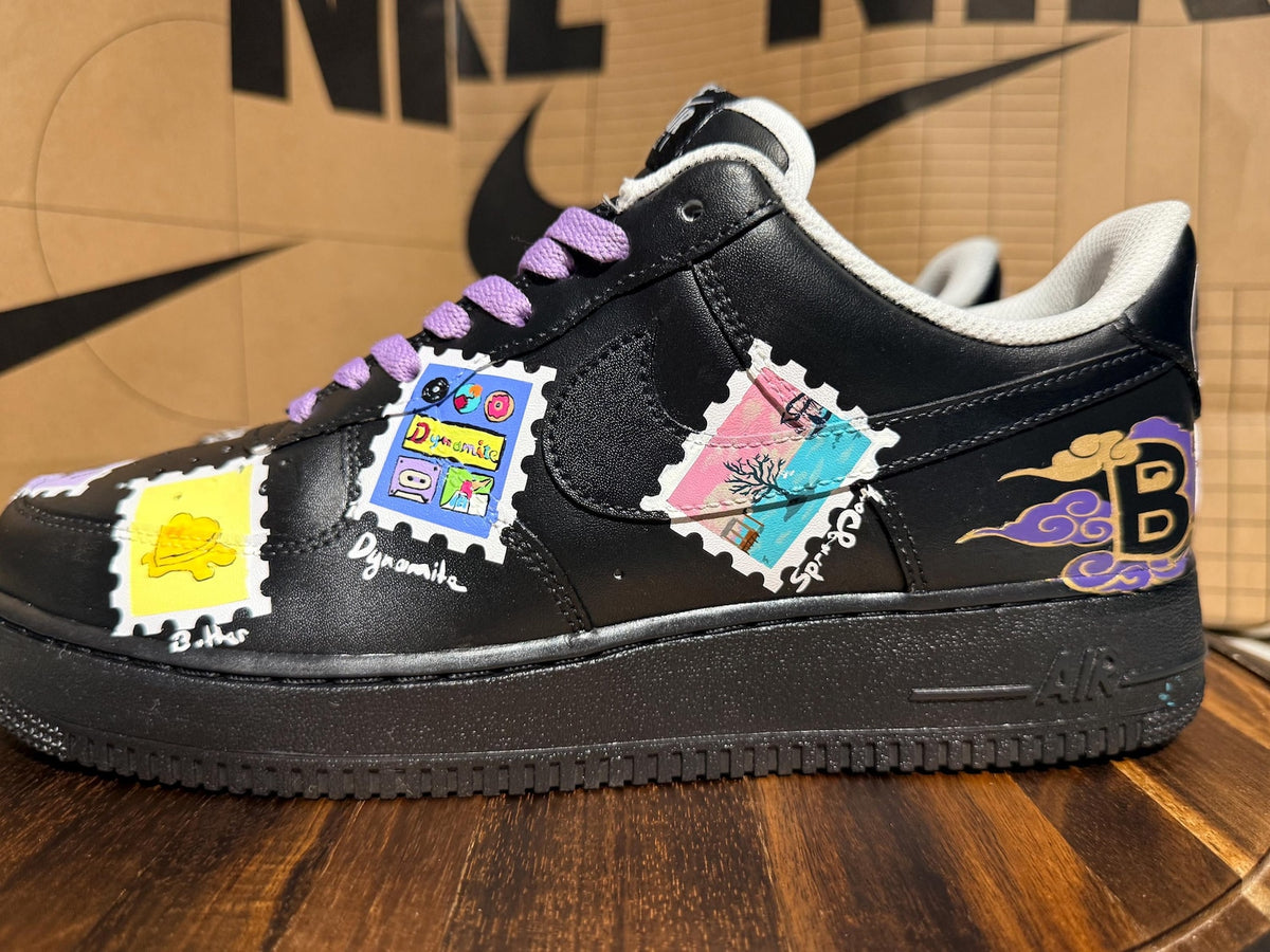 Custom BTS Nike Air Force 1s