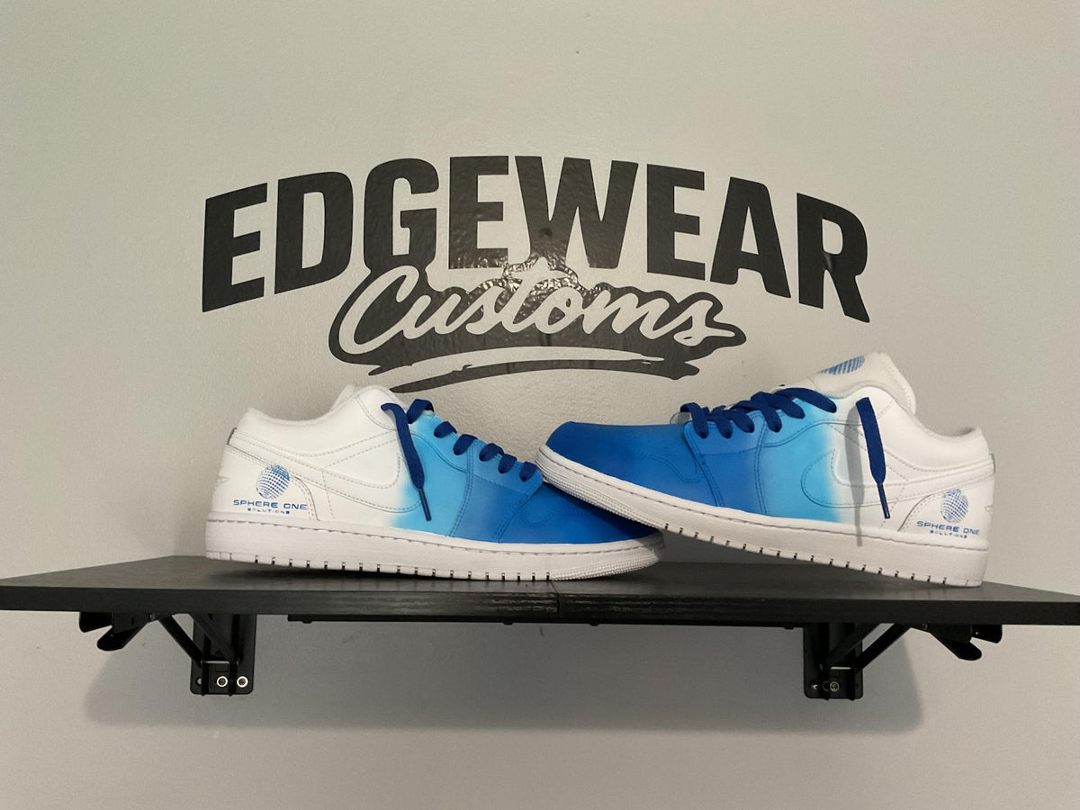 Custom Painted Sneakers – Business Logo & Company Branding