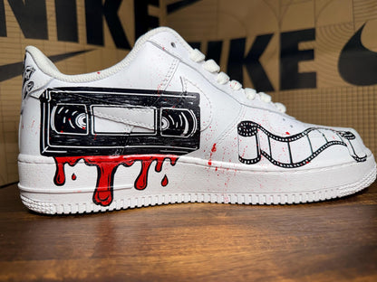 Custom Scream Nike Air Force 1s