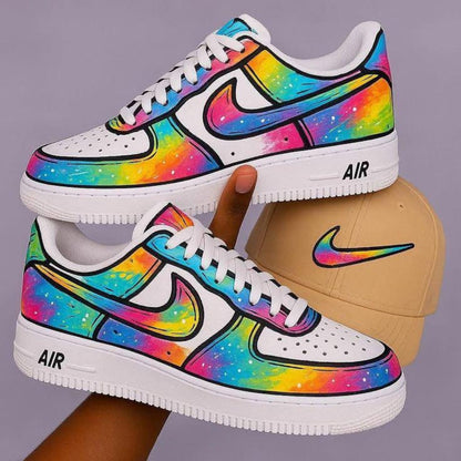 Custom Nike sneakers, hand-painted. Various designs available, including custom designs - Custom Sneakers