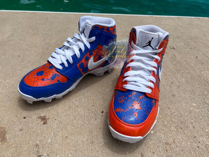 Customizable Hand Painted YOUTH Baseball Cleats
