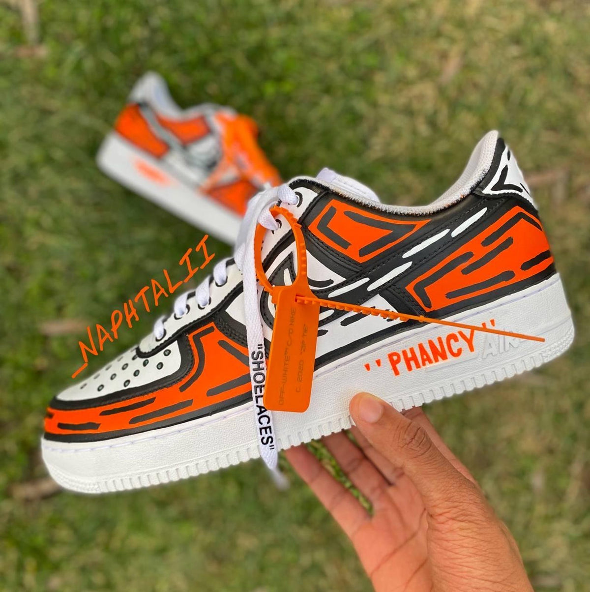 CARTOON Air Force 1 Custom • Handpainted and Personalized