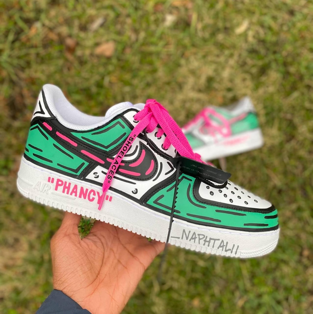 CARTOON Air Force 1 Custom • Handpainted and Personalized