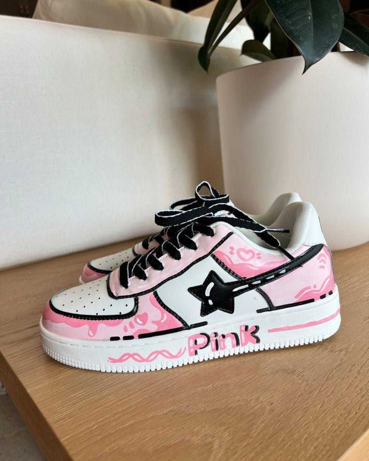 Custom Nike sneakers, hand-painted. Various designs available, including custom designs - Custom Sneakers