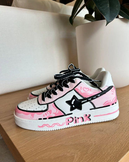 Custom Nike sneakers, hand-painted. Various designs available, including custom designs - Custom Sneakers