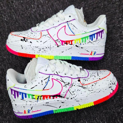 Custom Nike sneakers, hand-painted. Various designs available, including custom designs - Custom Sneakers