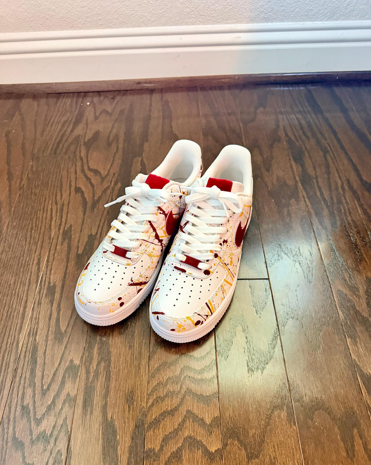 Paint Splatter Custom Hand-Painted Sneakers | Made to Order
