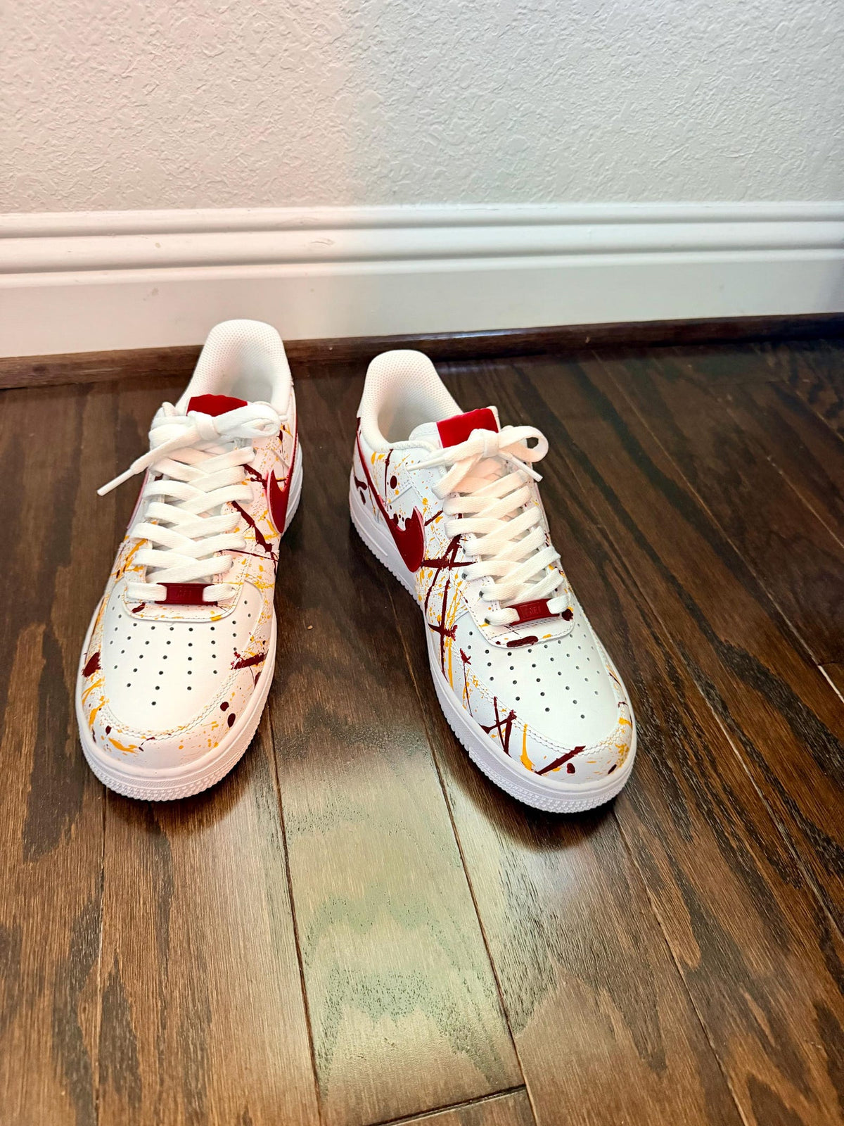 Paint Splatter Custom Hand-Painted Sneakers | Made to Order