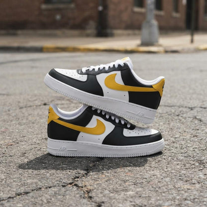 Football Custom AF1, Hand Painted Sports Sneakers, Custom Streetwear Shoes