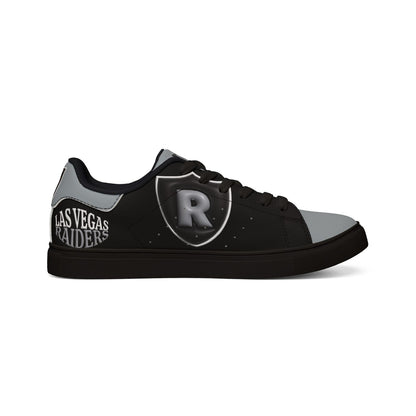 Las Vegas Raiders Custom Low Top Sneakers, Football Game Day Shoes, Sports Fan Gift For Him, Personalized Team Kicks, Fan Shoes