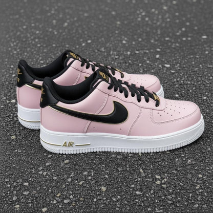 Custom Sage Green Sneakers, Hand Painted Luxury Streetwear Footwear, Black Swoosh