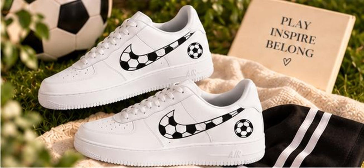 Custom Sports Team Shoe Decals | Personalized School Spirit Sneakers | Football Basketball Baseball Soccer Cheer Softball Team Shoes