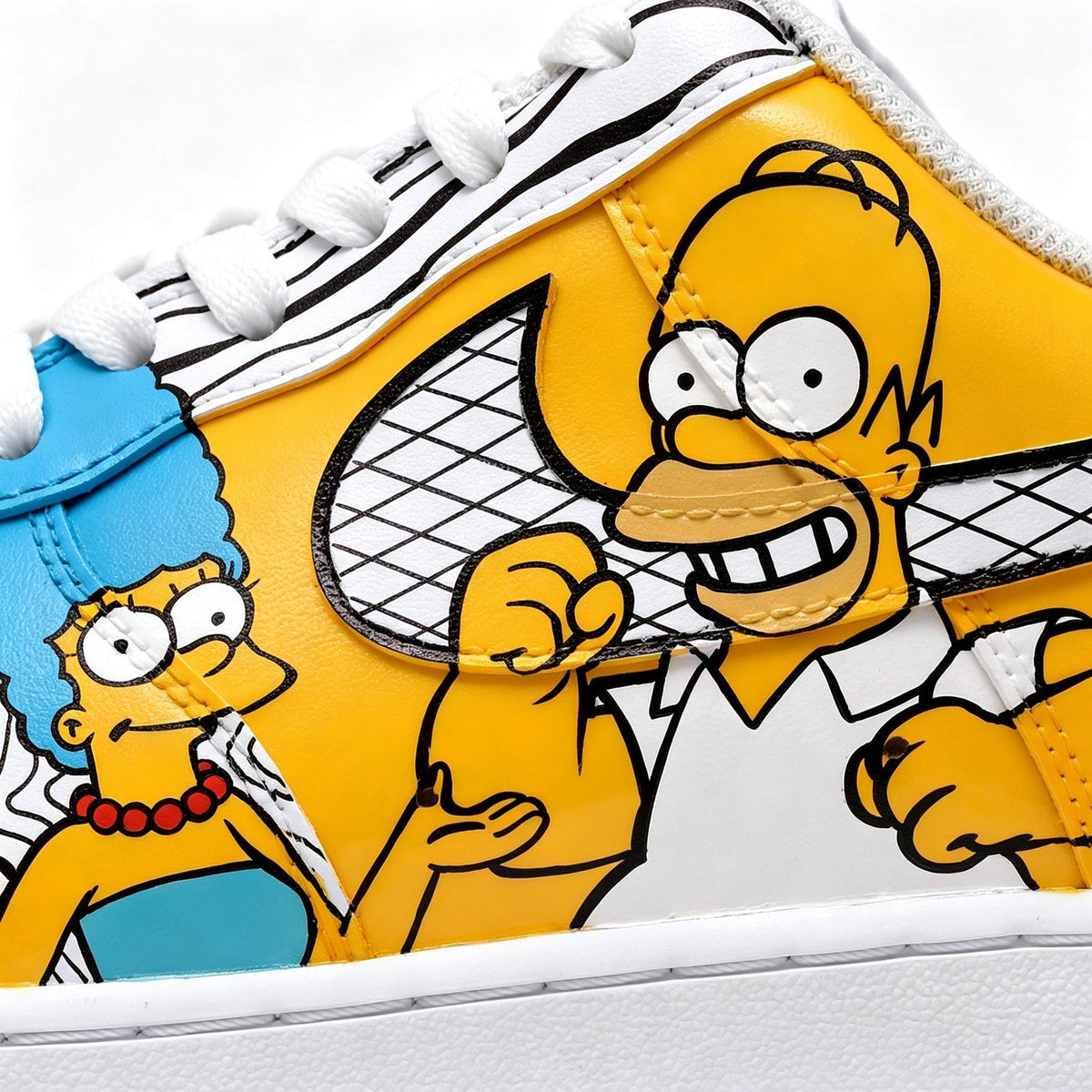 Custom Air Force 1 Shoes, Hand Painted Cartoon Sneakers, Family Inspired Custom Shoes, Personalized Gift, Retro Streetwear