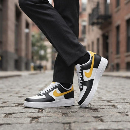 Football Custom AF1, Hand Painted Sports Sneakers, Custom Streetwear Shoes