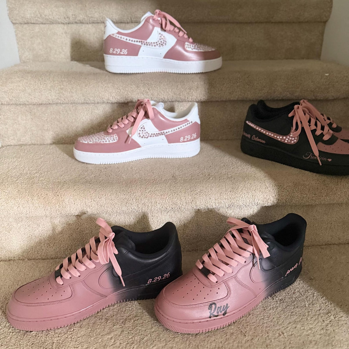 Custom Hand-Painted Wedding Sneakers | Design Your Own Pair
