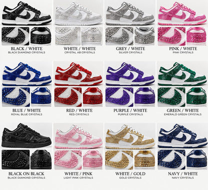 Custom Rhinestone Sneakers