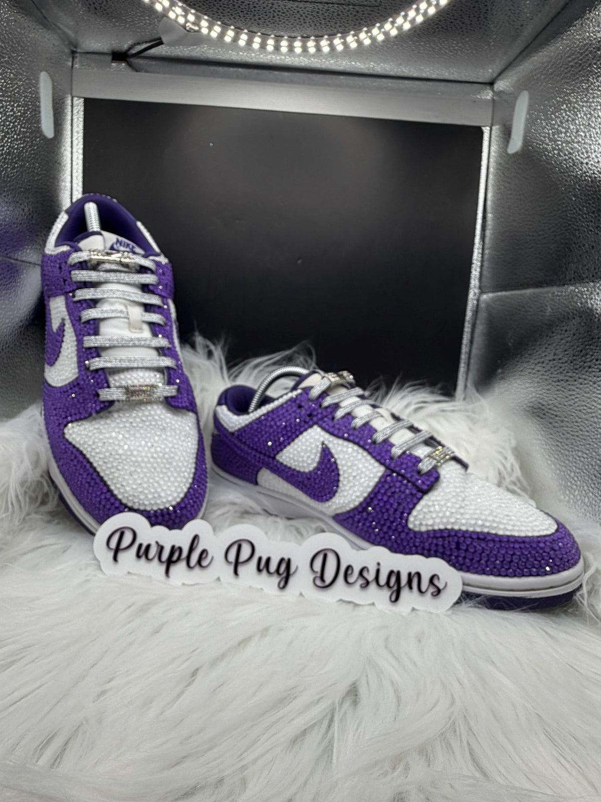 Custom Rhinestone Sneakers