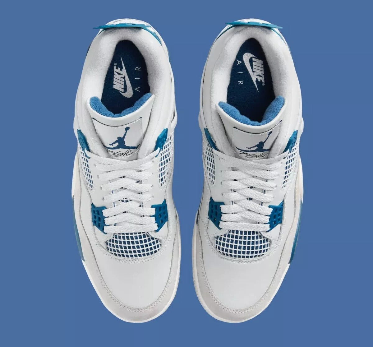 Nike Air Jordan 4 Retro GS 'Military Blue' 2024